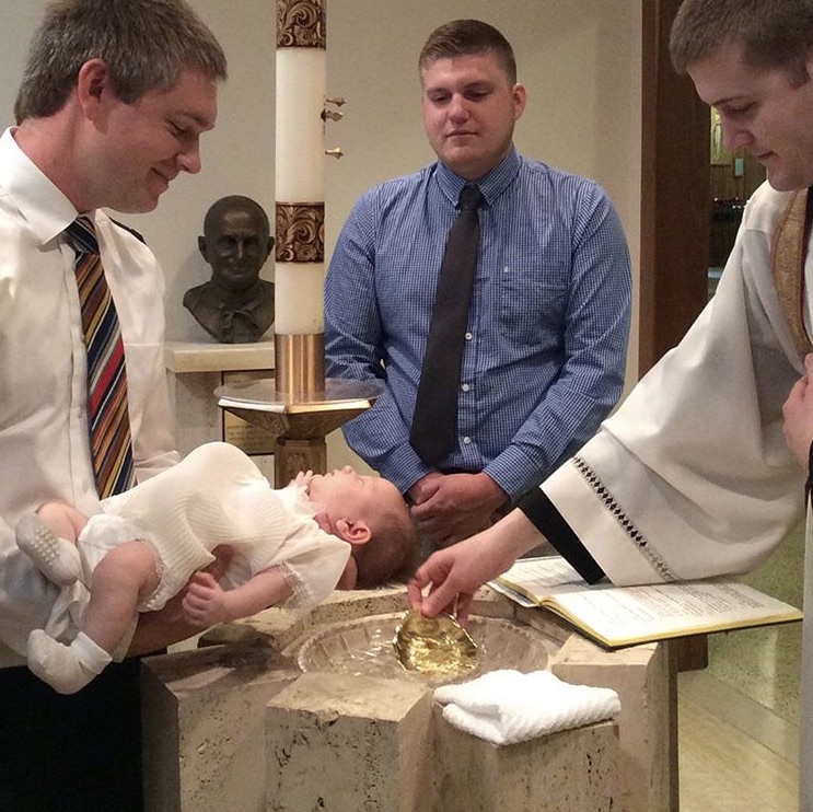 Baptism at the Cathedral of St. Joseph