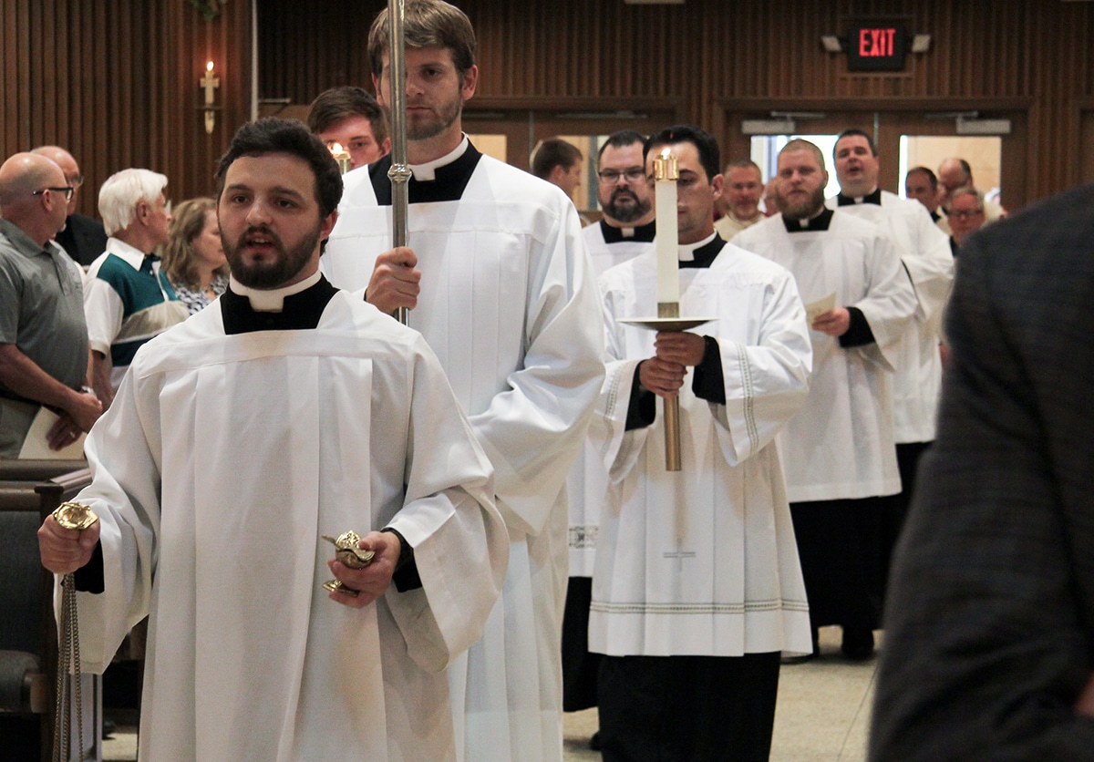 Seminarians At Mass